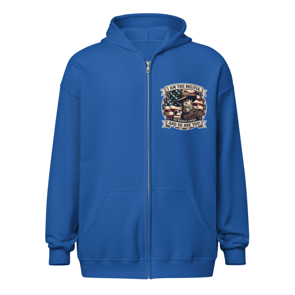 Militia One Zippered Hoodie