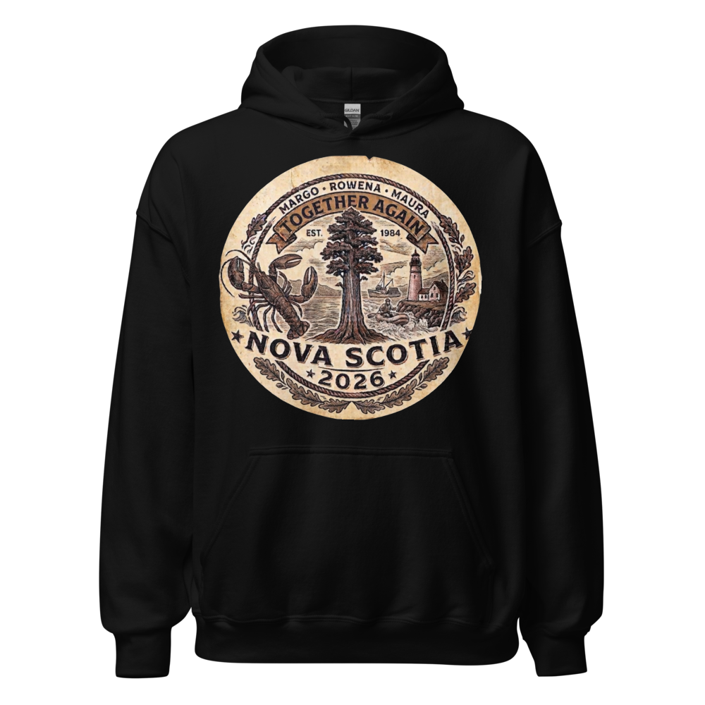Hoodie with Round Logo