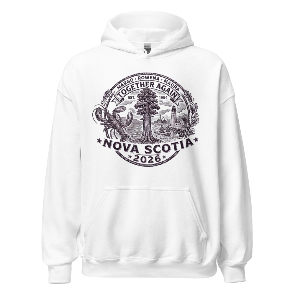 Hoodie Sweatshirt W/ Dark Logo