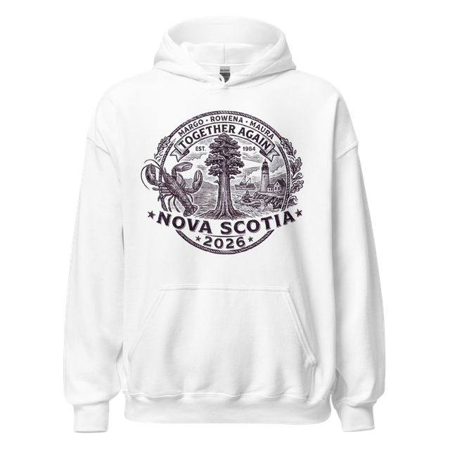 Hoodie Sweatshirt W/ Dark Logo