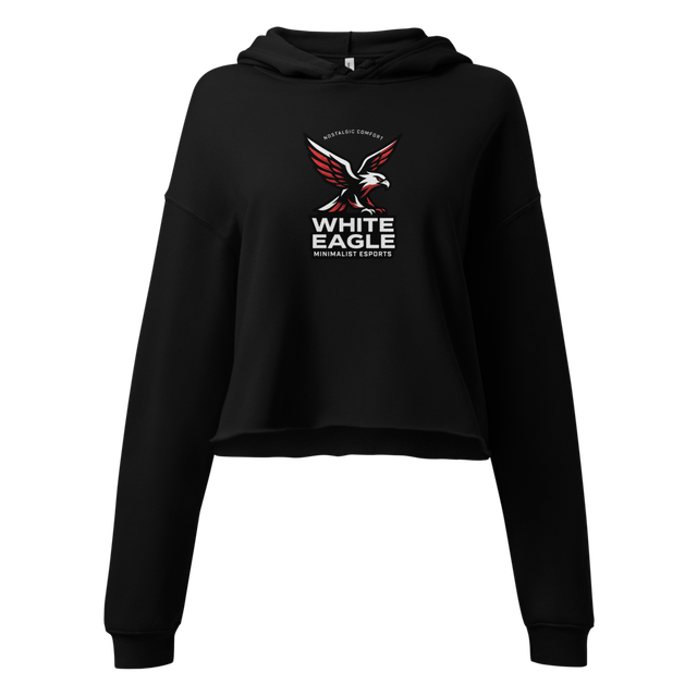 White Eagle Women's Cropped Hoodie