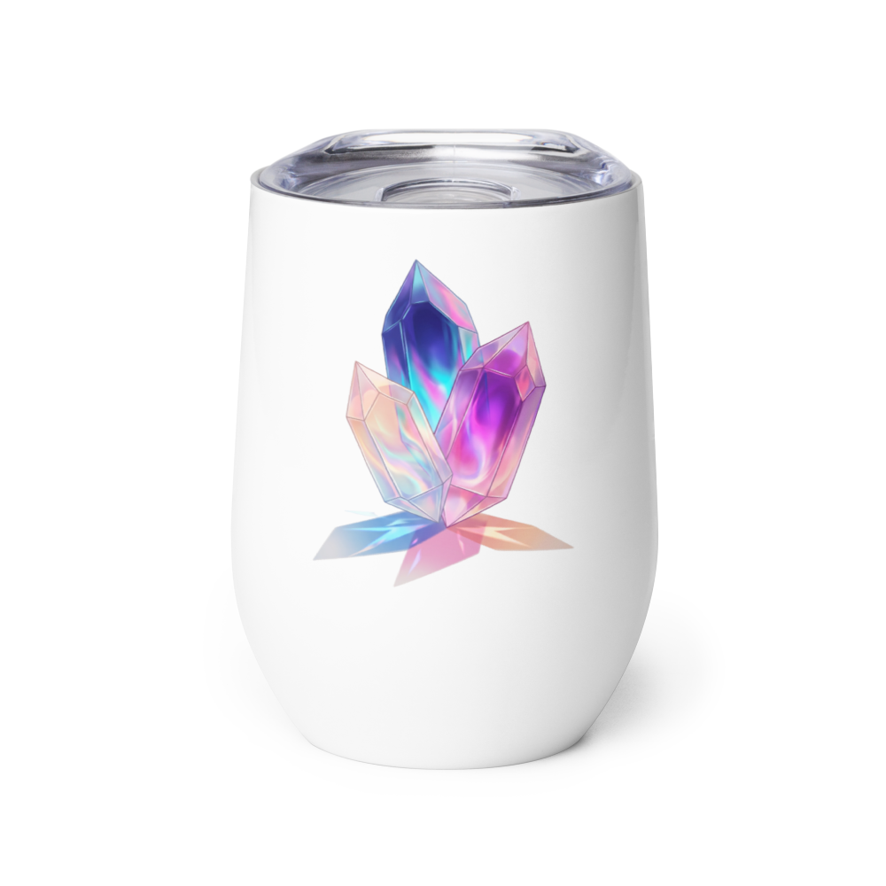 Iridescent Crystal Tumbler