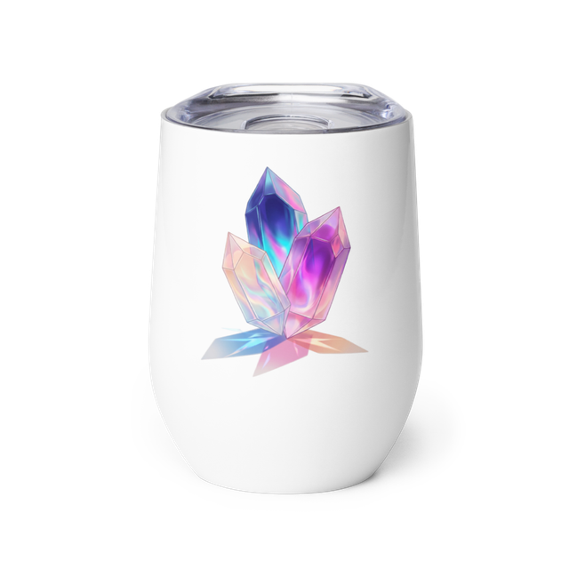 Iridescent Crystal Tumbler