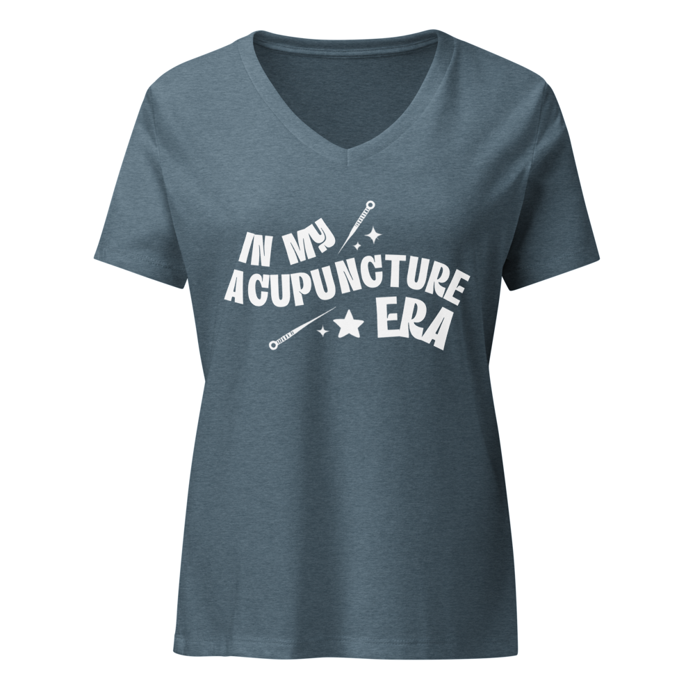 Women's V-Neck Acupuncture Era T-Shirt