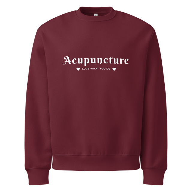 Unisex Love Acupuncture Crewneck