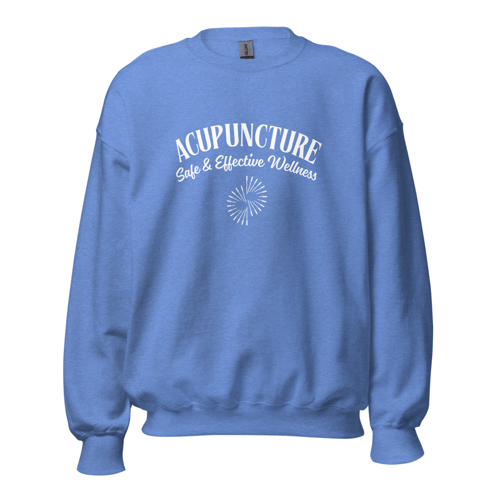 Unisex Acupuncture Safe Wellness Crewneck