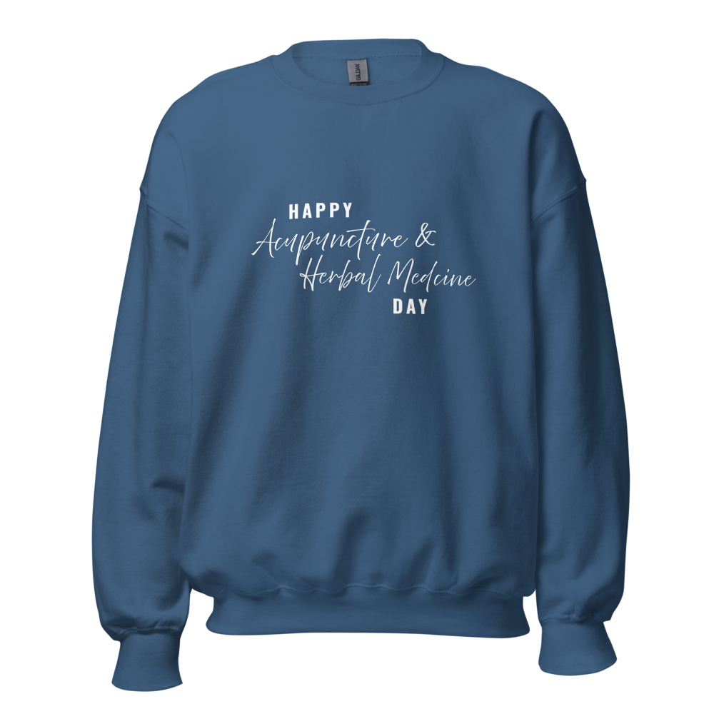Unisex Acupuncture & Herbal Day Crewneck