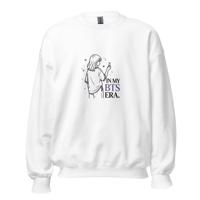 In My BTS Era Minimal ARMY crew neck