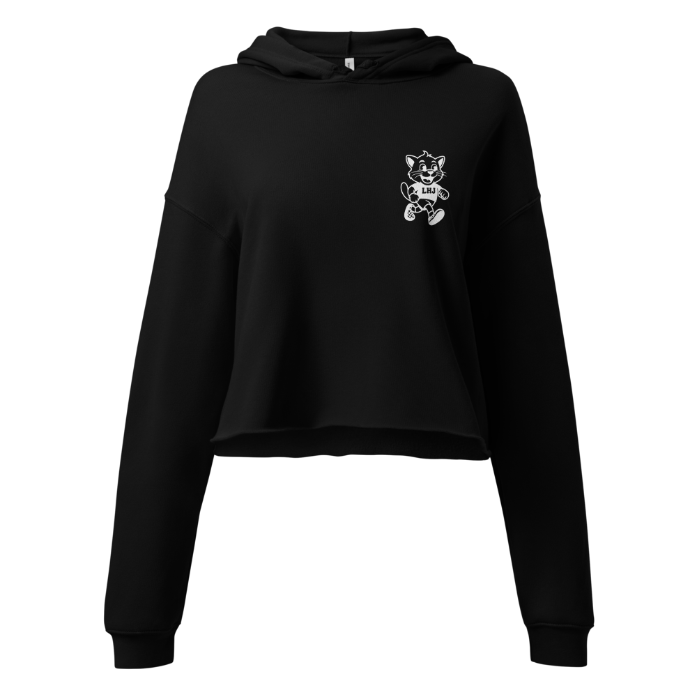 Women's Cropped Cougar Hoodie 