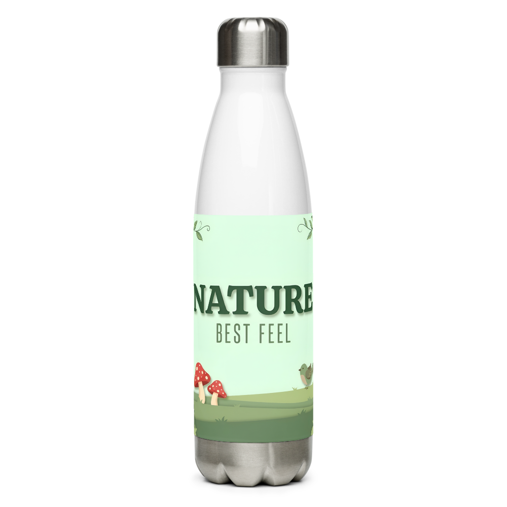 Nature feel,Stainless Steel Water Bottle