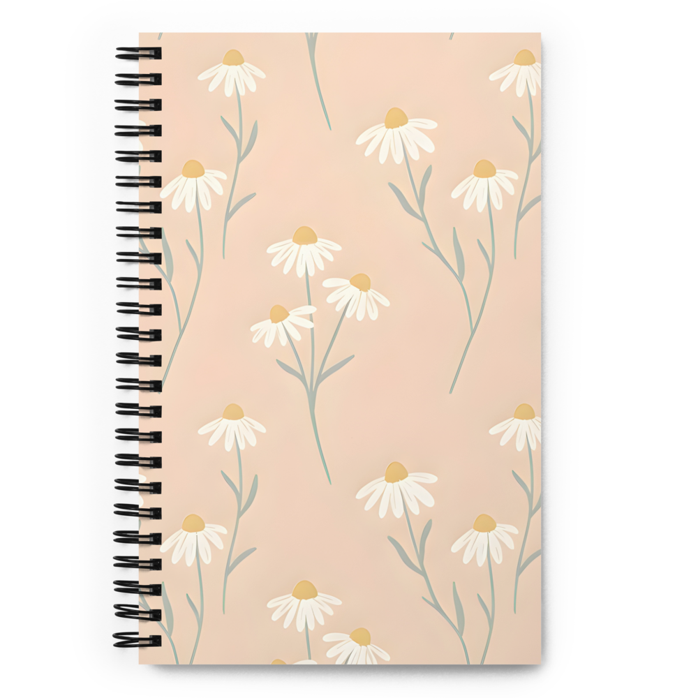 Botanical Wildflowers Spiral Notebook