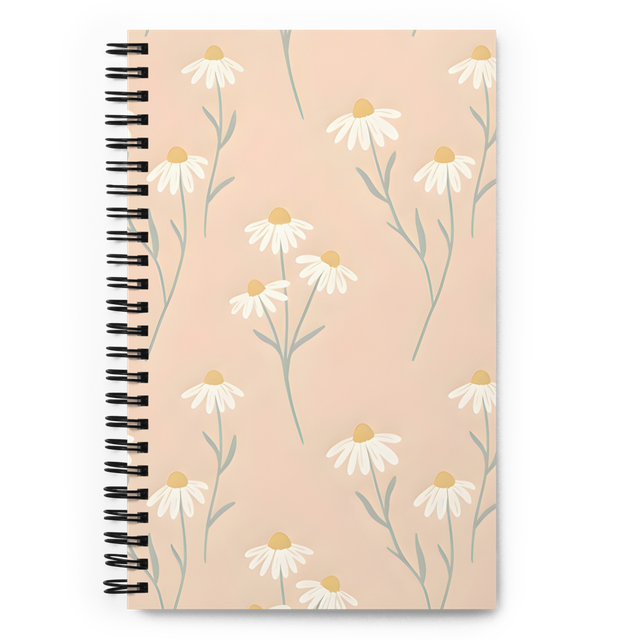 Botanical Wildflowers Spiral Notebook