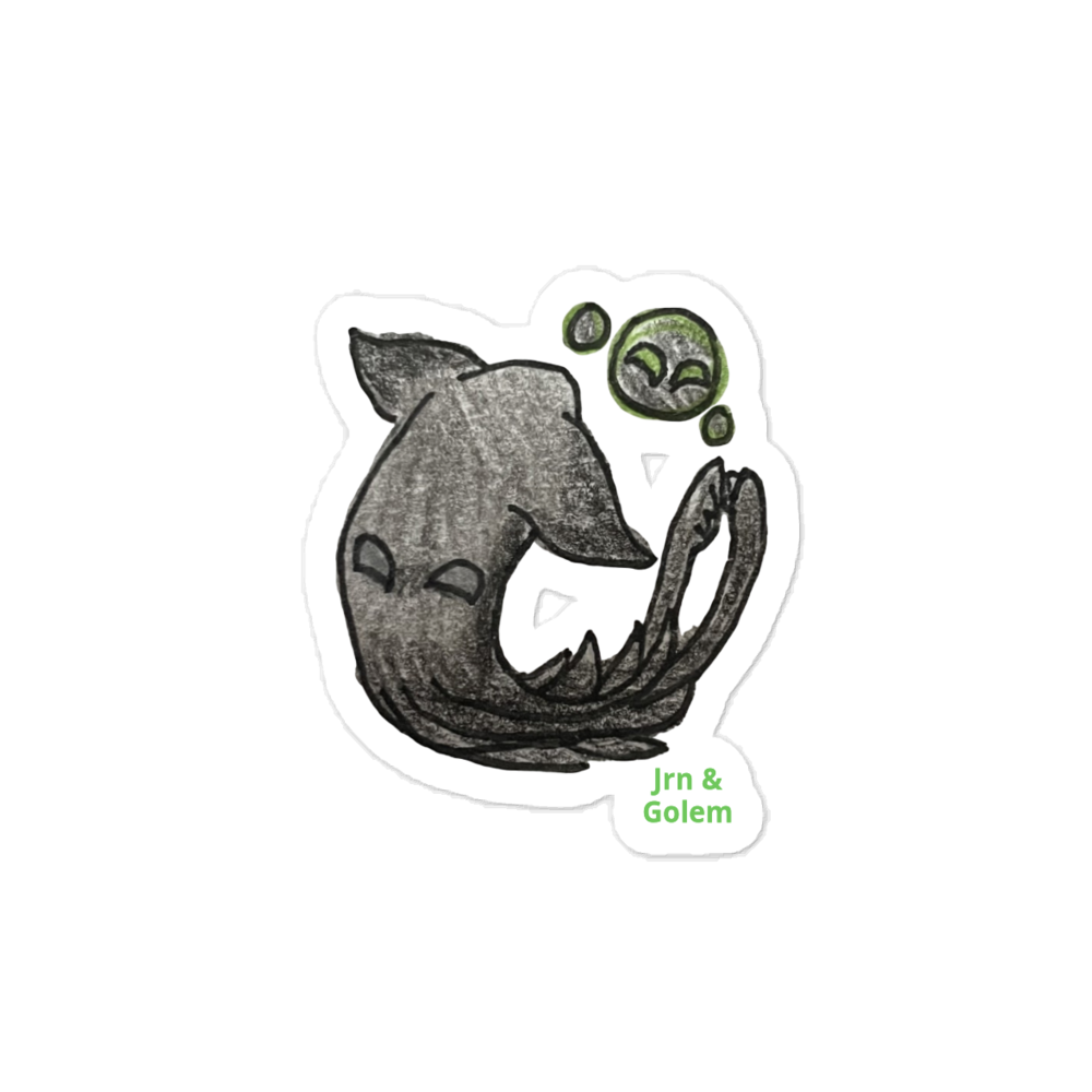 Jrn & golem sticker