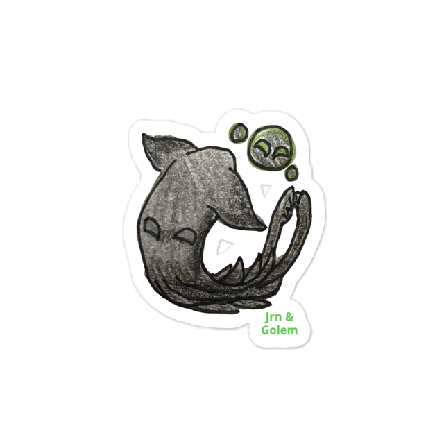 Jrn & golem sticker