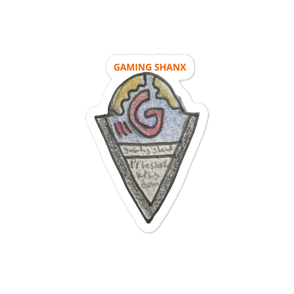 Gaming Shanxx sticker