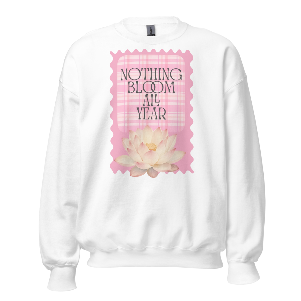 Bloom at Your Own Pace | Pink coquette T-Shirt 