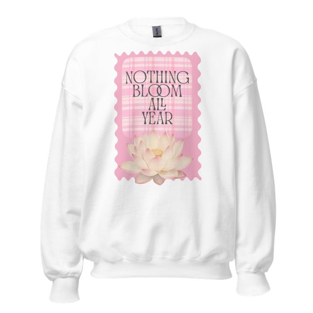 Bloom at Your Own Pace | Pink coquette T-Shirt
