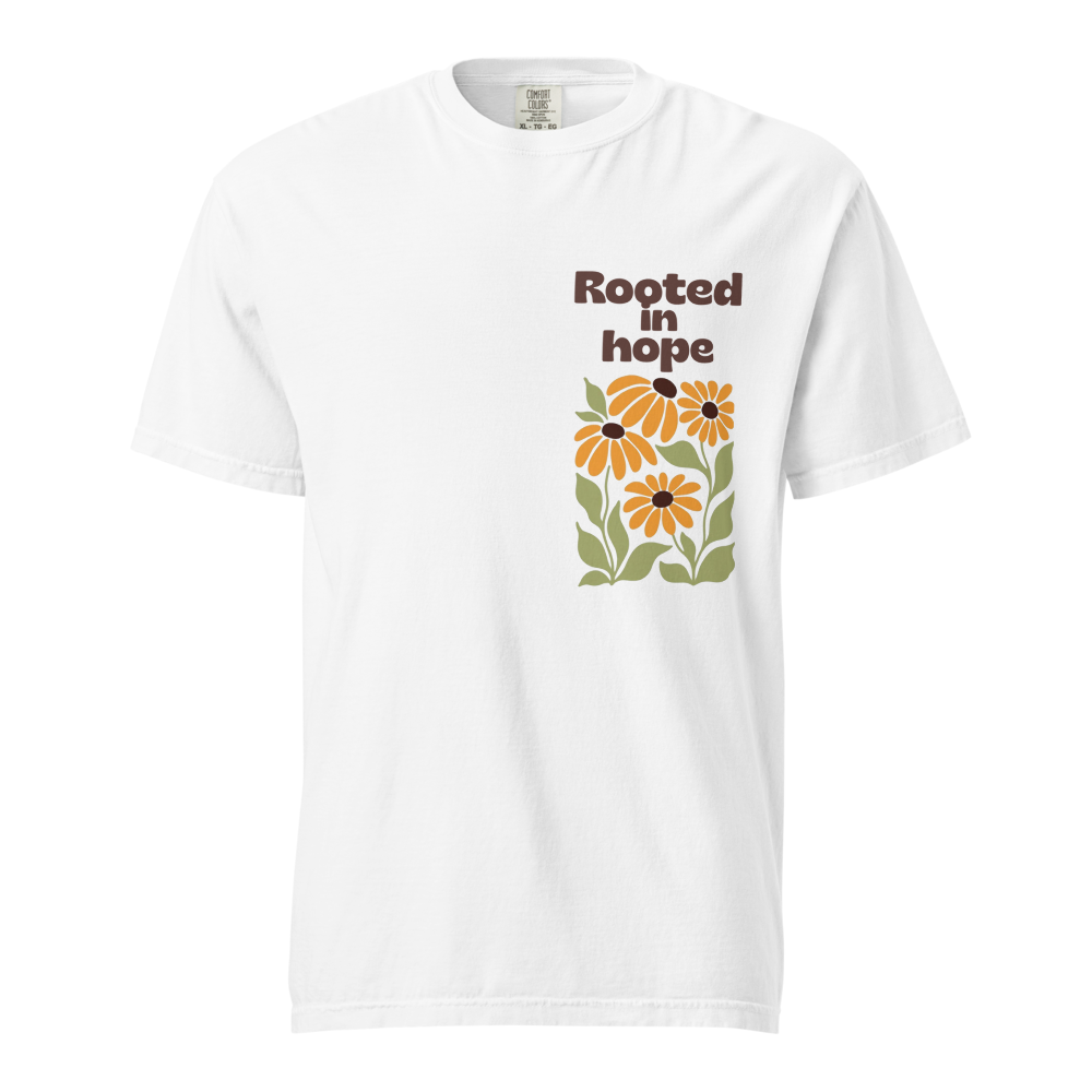 Rooted in Hope Floral Vintage T-Shirt