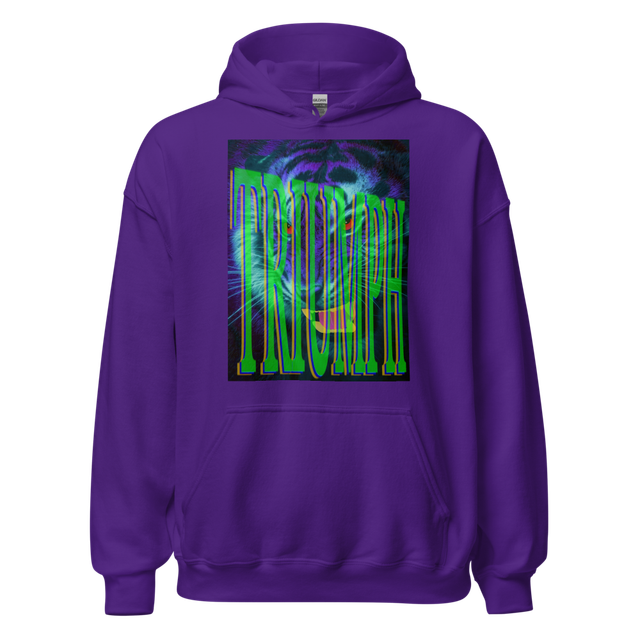 Triumph Tiger Neon Graphic Hoodie