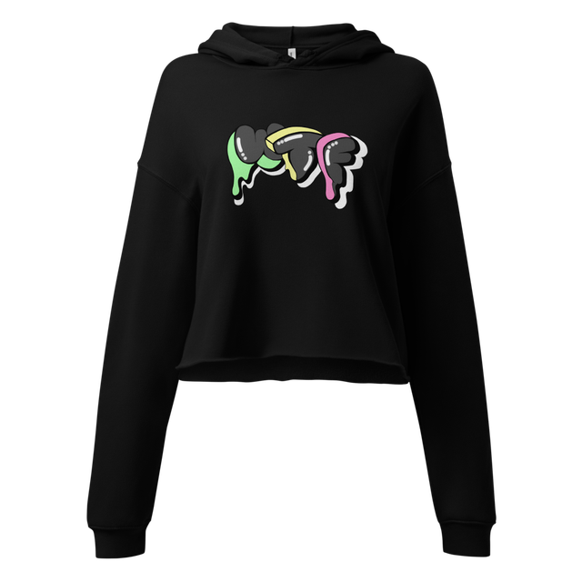 Title: Dripping WTF Cropped Hoodie