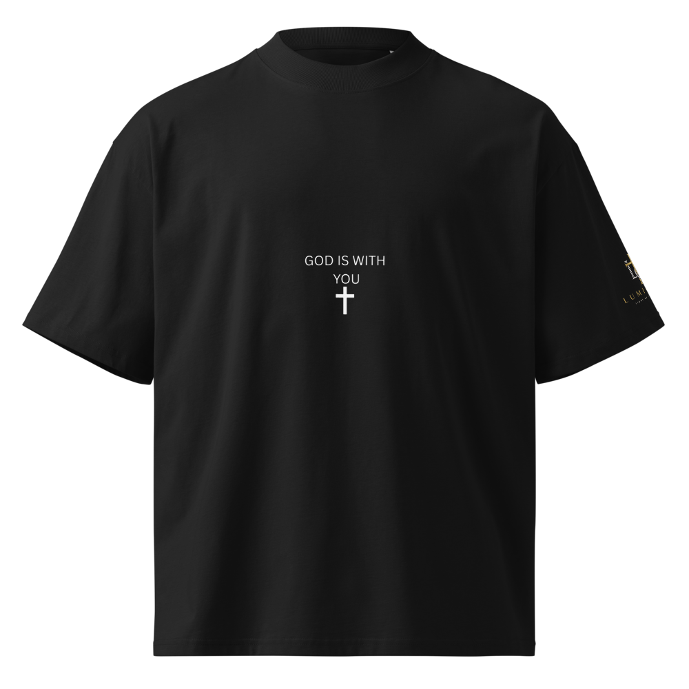 God Is With You – Jesus Is Alive Oversized T-Shirt