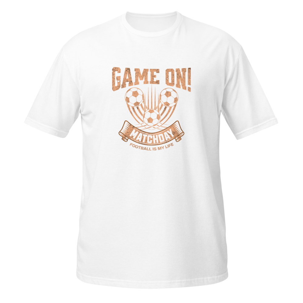 FOOTBALL GAME ON DESING ECO UNISEX TEE