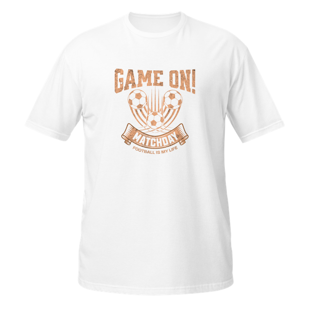 FOOTBALL GAME ON DESING ECO UNISEX TEE