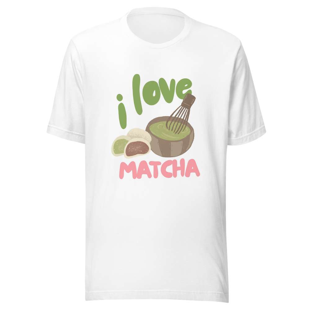 Matcha print unisex tee 