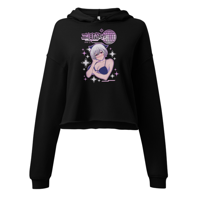 Cyberpunk Anime Graphic Cropped Hoodie