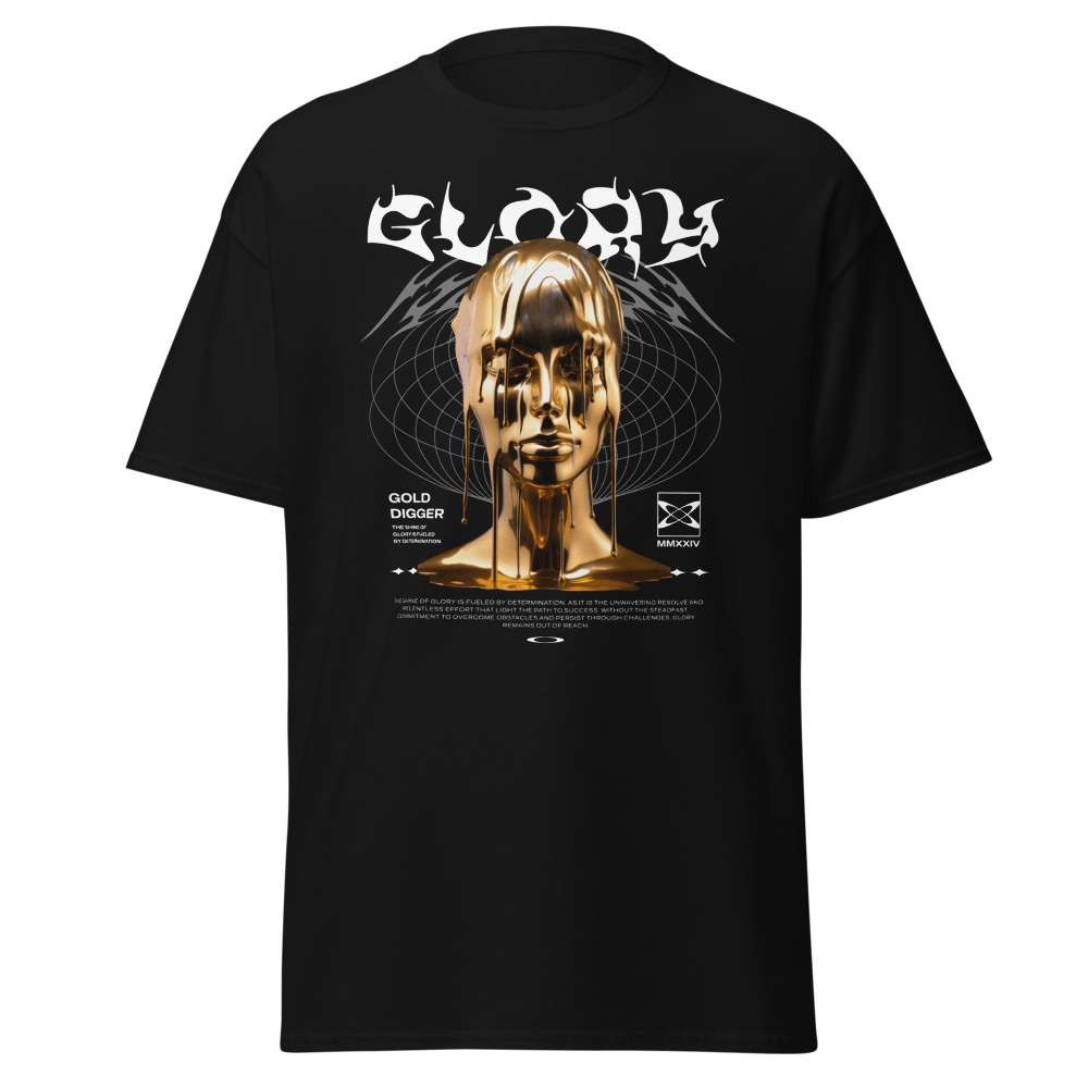 "GLORY Gold Digger" Graphic Streetwear T-Shirt 