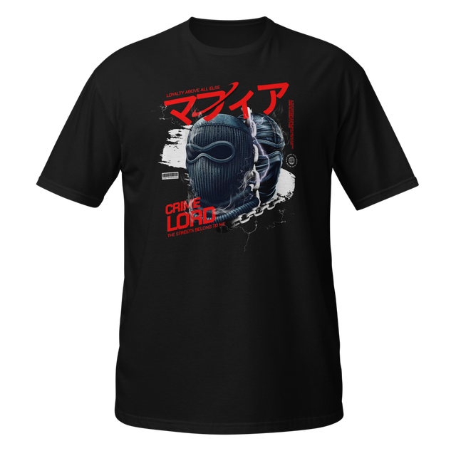 "Crime Lord" Japanese Streetwear Graphic T-Shirt