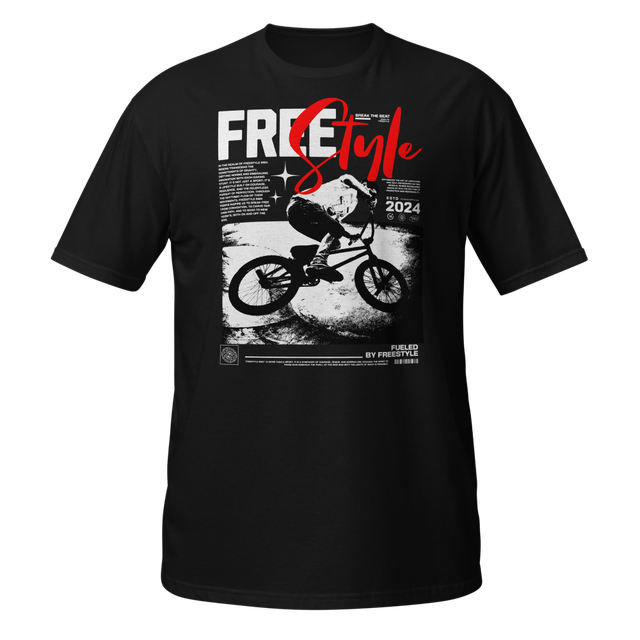 Freestyle BMX Rider Graphic Tee