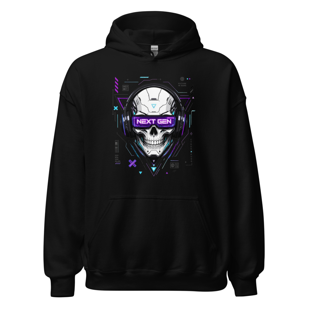 Neo-Cyberpunk 'Next Gen' Premium Streetwear Hoodie
