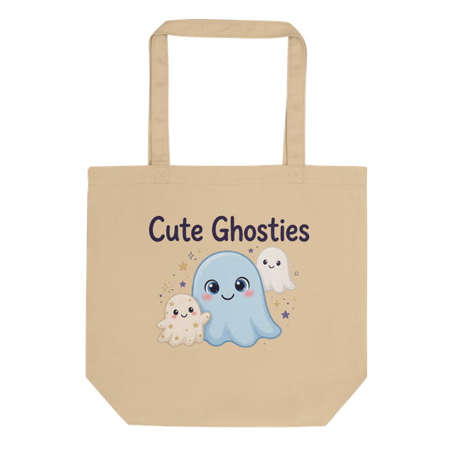 Cute Ghosties Tote Bag - Kawaii Halloween