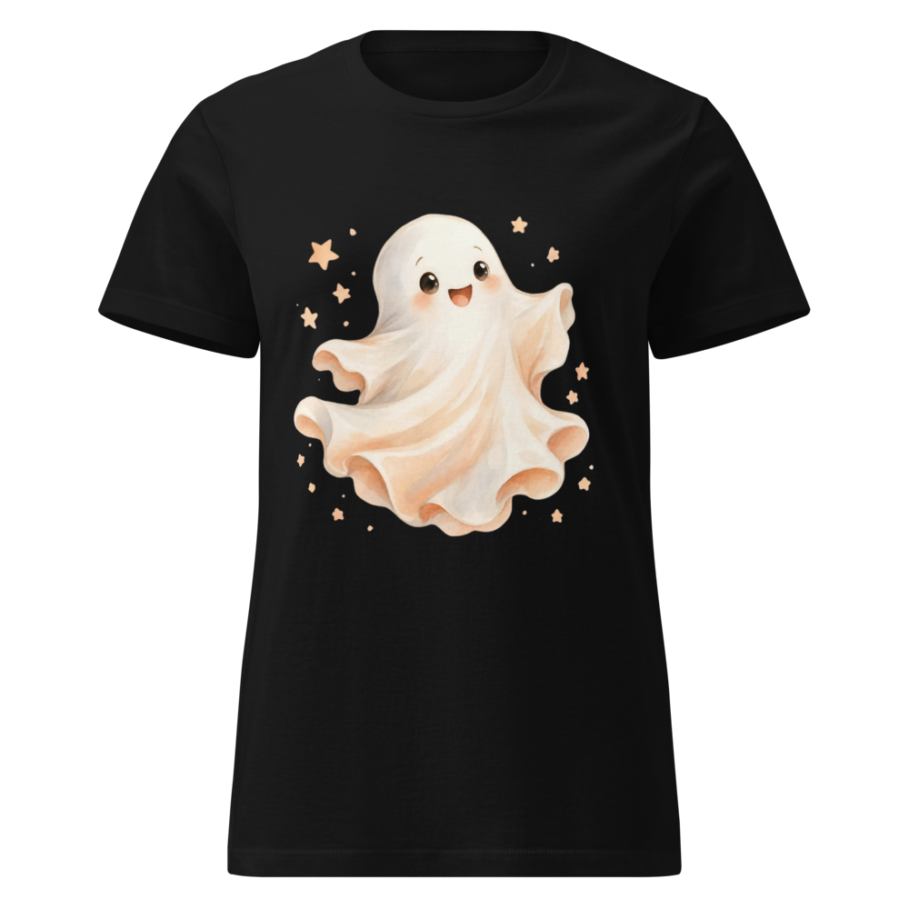 Cute Ghost Halloween Shirt Kawaii Spooky Tee