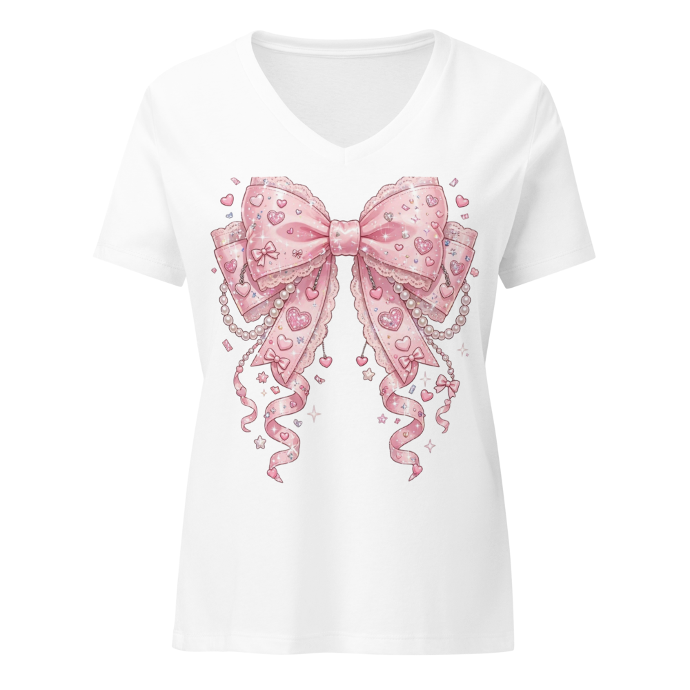 Coquette Pink Bow Shirt