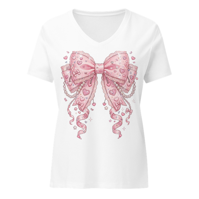 Coquette Pink Bow Shirt