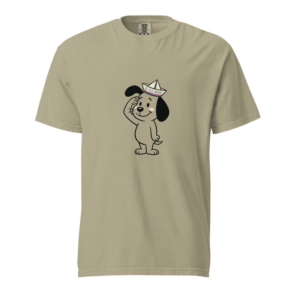 Red White & Chill Vintage Dog Tee