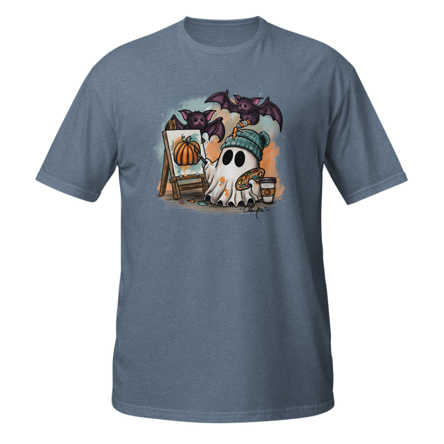 Ghost and Bats Artist T Shirt