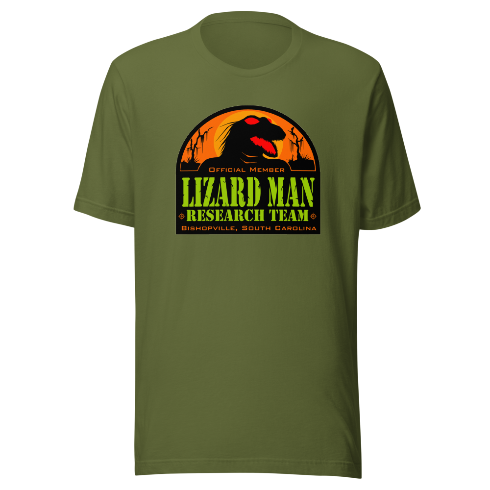 Lizard Man Research Team shirt
