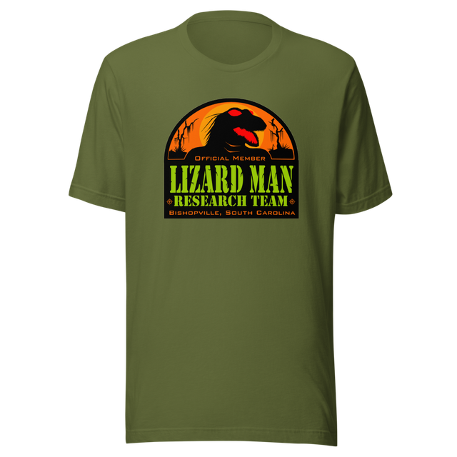 Lizard Man Research Team shirt
