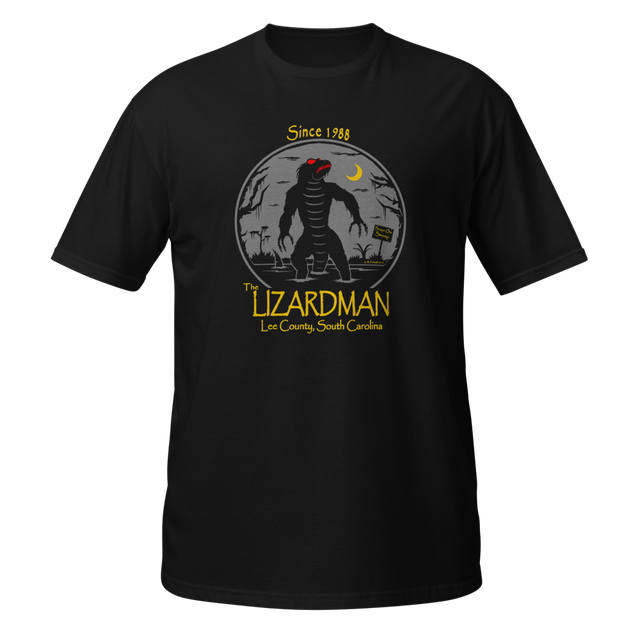 Since 1988 Lizard Man of Lee County (Black T)