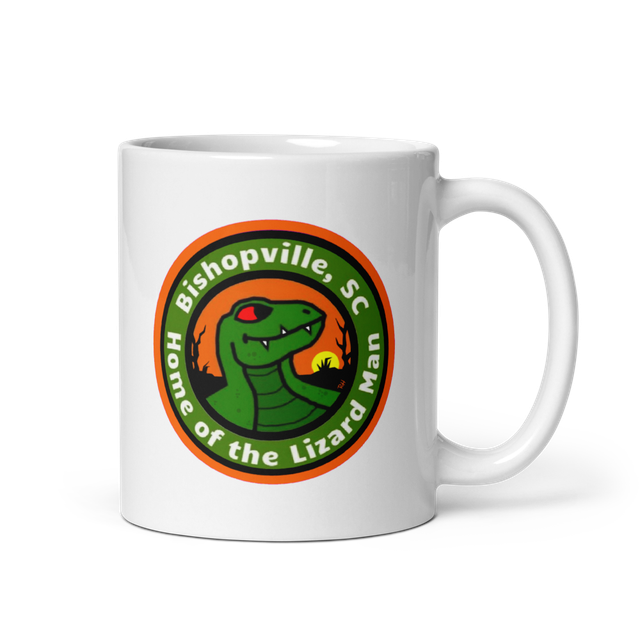 Bishopville, SC Home of the Lizard Man Mug