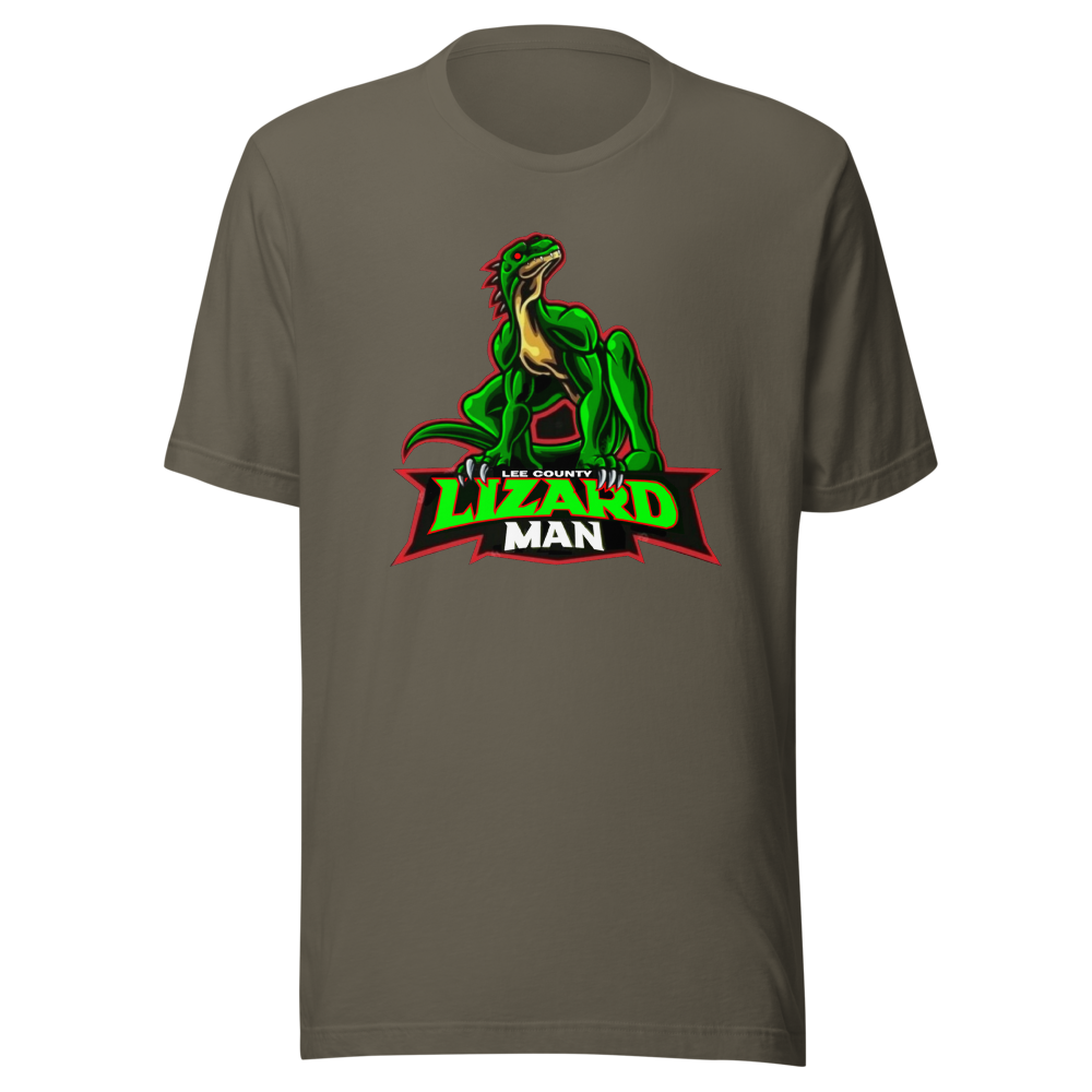 Lee County Lizard Man Sport Logo