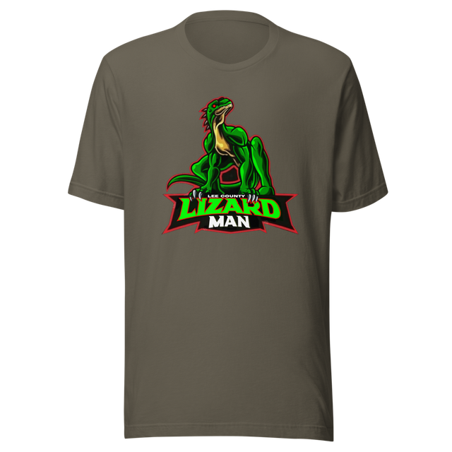 Lee County Lizard Man Sport Logo