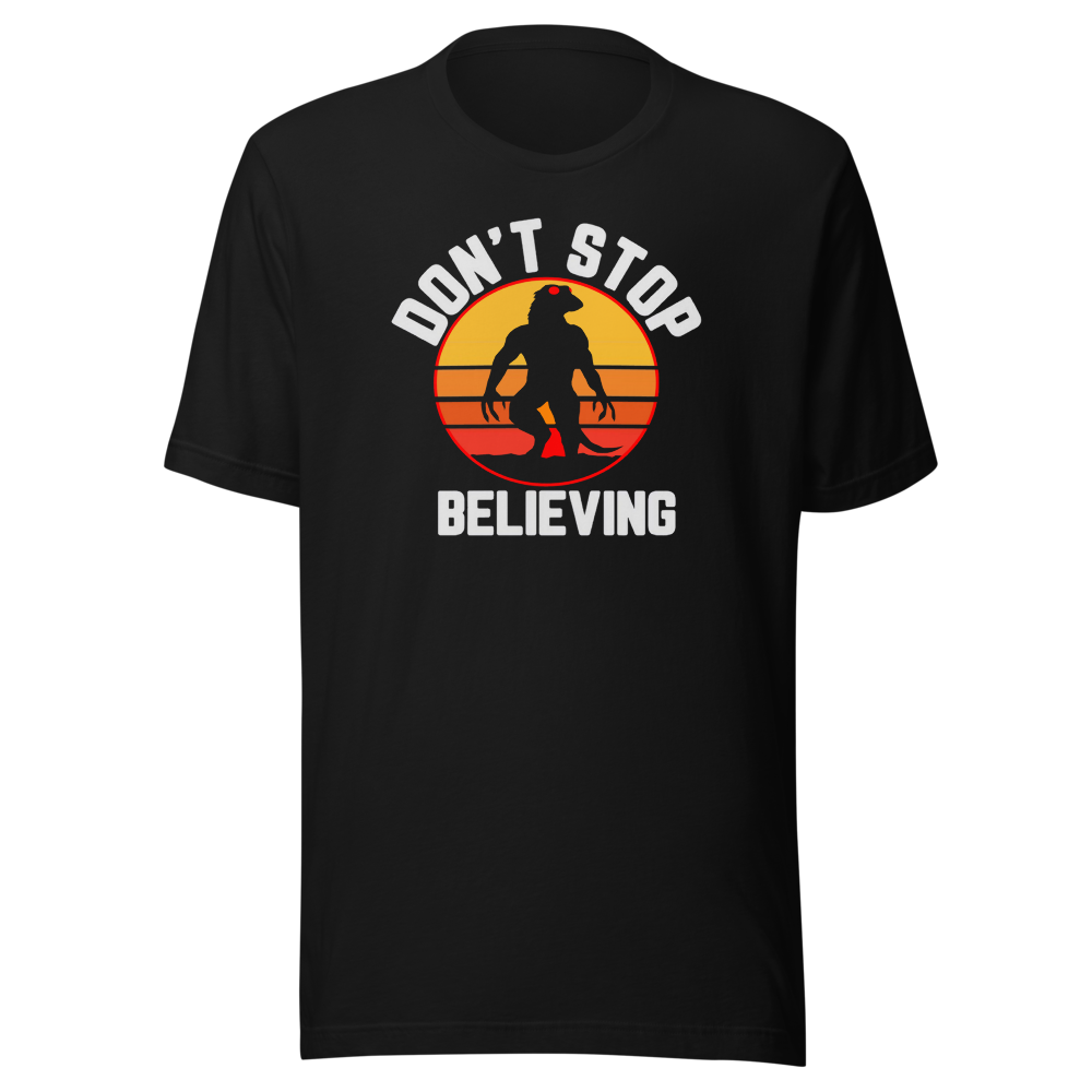 Don't Stop Believing Lizard Man T