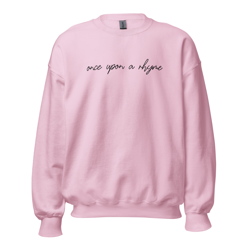 Once Upon a Rhyme Unisex Crewneck Sweatshirt
