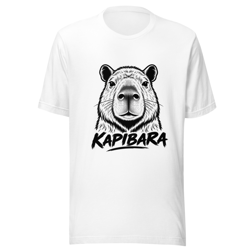 CAPYBARA – ADORABLE GRAPHIC T-SHIRT