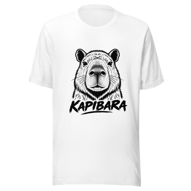 CAPYBARA – ADORABLE GRAPHIC T-SHIRT