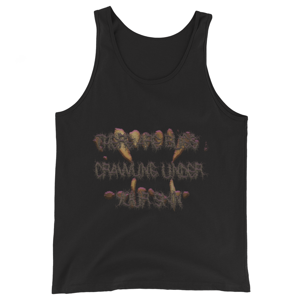 there are bugs crawling under your skin tanktop